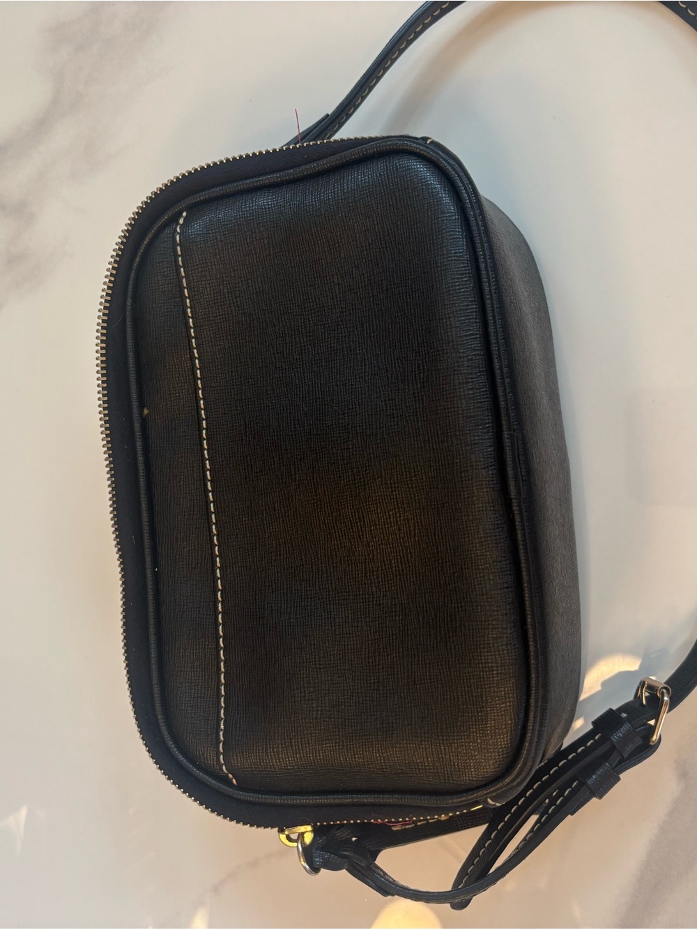 Dooney & Bourke Black Leather Small Bag - Picture 4 of 5